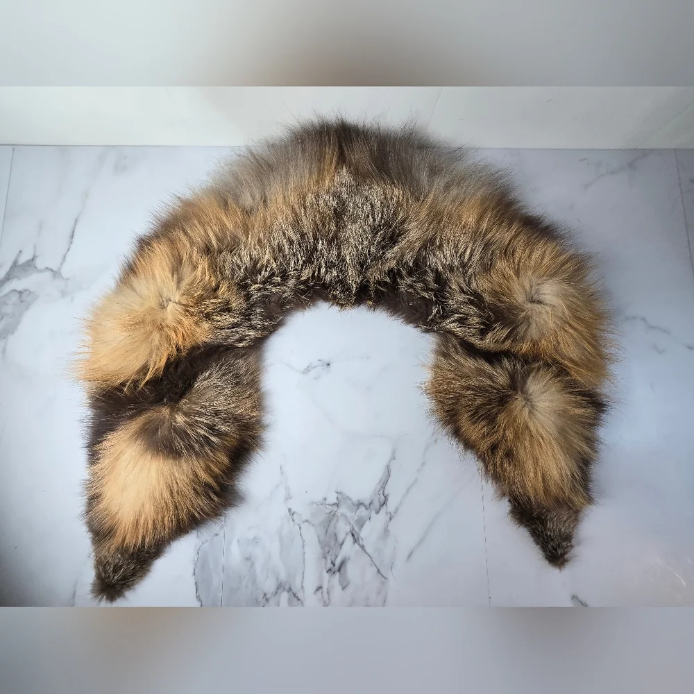 Vintage fox fur neck warmer - Picture 2 of 11